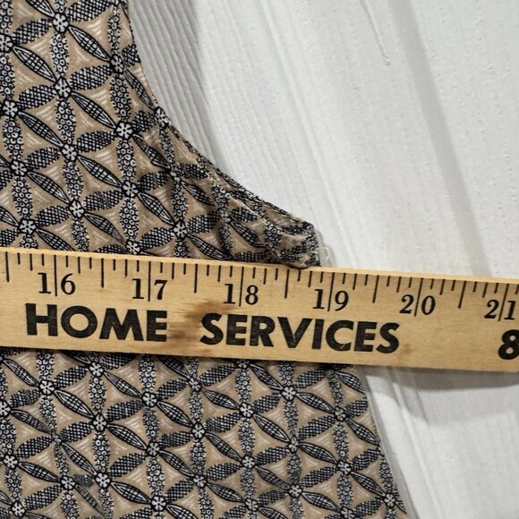 UMGEE Wome'n‎ Top M With Embroidery Lace In Front Printed & Solid Fabric BOHO - Picture 6 of 8